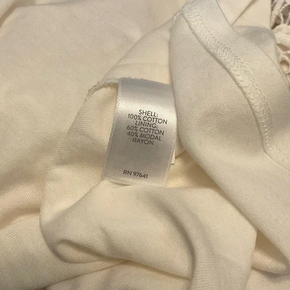 J. JILL Cream/White Lace Blouse - Picture 5 of 5